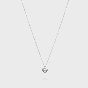 [디모멘트] Cherish N 925 Silver Necklace